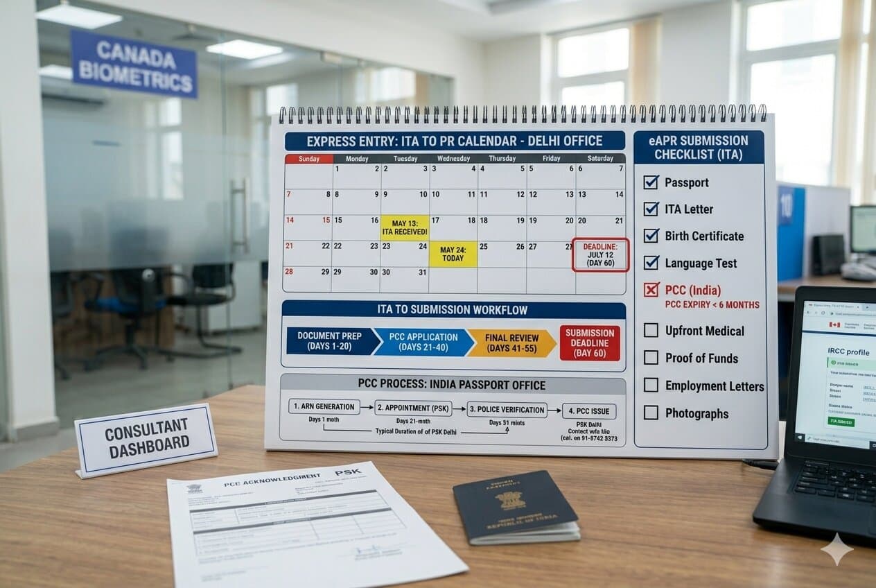 Express Entry Police Clearance Certificate — Complete Requirements for India Applicants (2025) — related fingerprinting guide