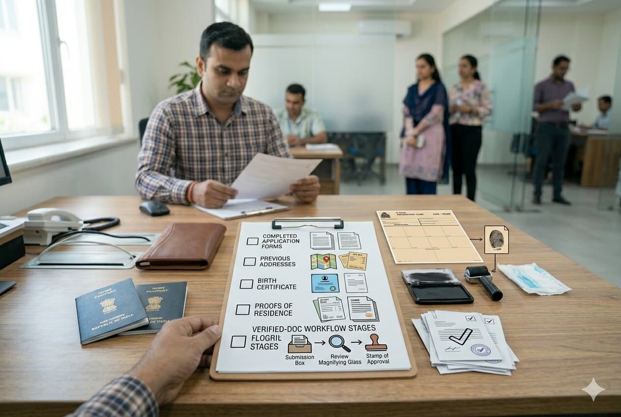 Canada PR PCC Checklist for India Applicants — Everything You Need (2025) — fingerprinting immigration guide by PCC Police Check India